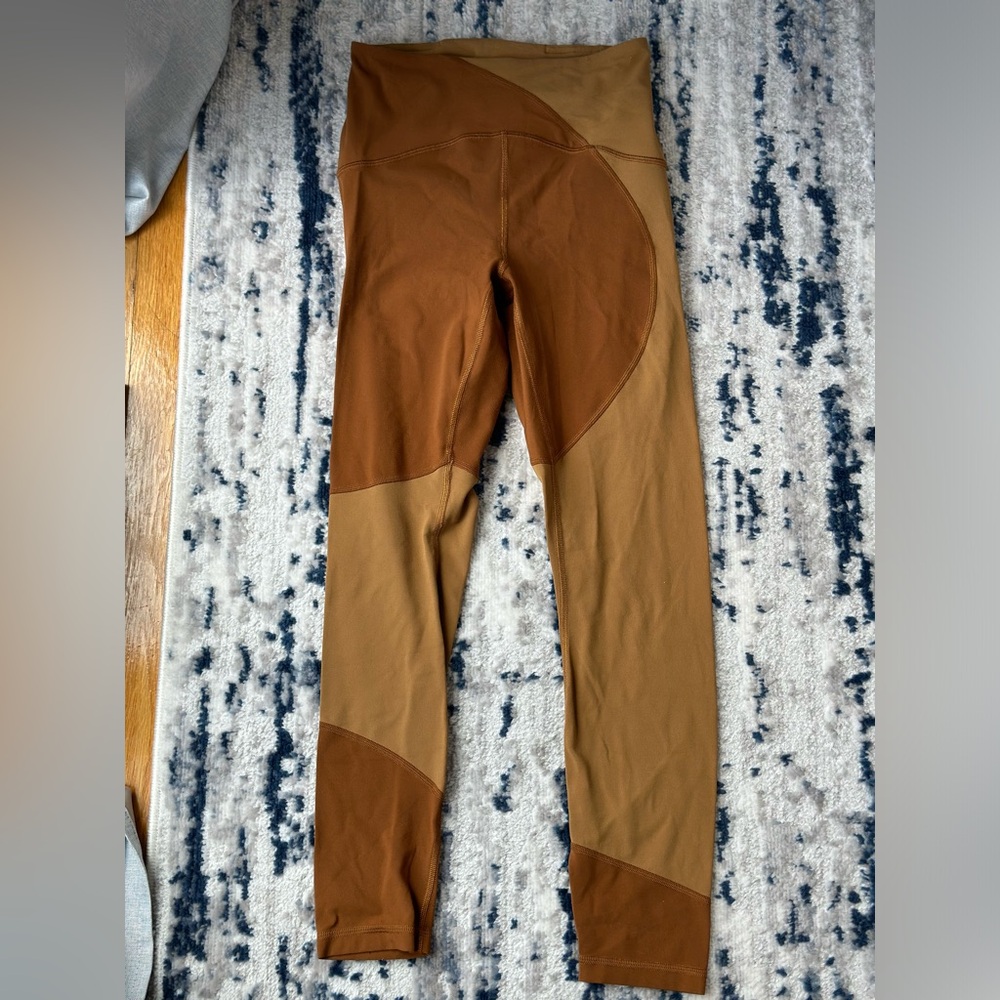 Lululemon Nulu Colour Block High-Rise Tight 25"